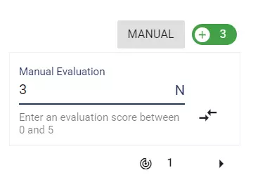 Grading a question with nominal points in the result reports